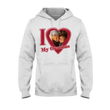 I Love My Grandma/ Nana/ Mommy.... - Personalized Grandma T-shirt And Hoodie