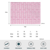 Custom Name Pattern - Gift for granddaughter - Personalized Blanket
