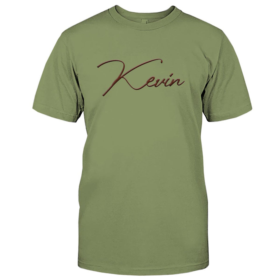Custom Name - Personalized grandson Embroidered T-shirt