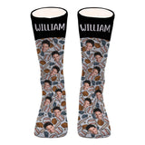 No Place Like Home - Personalized Baseball Socks