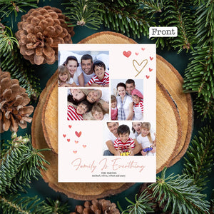 Forever Love - Personalized QR Greeting Card