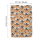 Lovely Dog Cat Face Pattern - Gift for dog lovers, cat lover - Personalized Towel