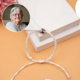 Ceux qu'on aime ne disparaissent jamais - Bracelet de projection personnalisé, cadeau commémoratif en cas de perte.