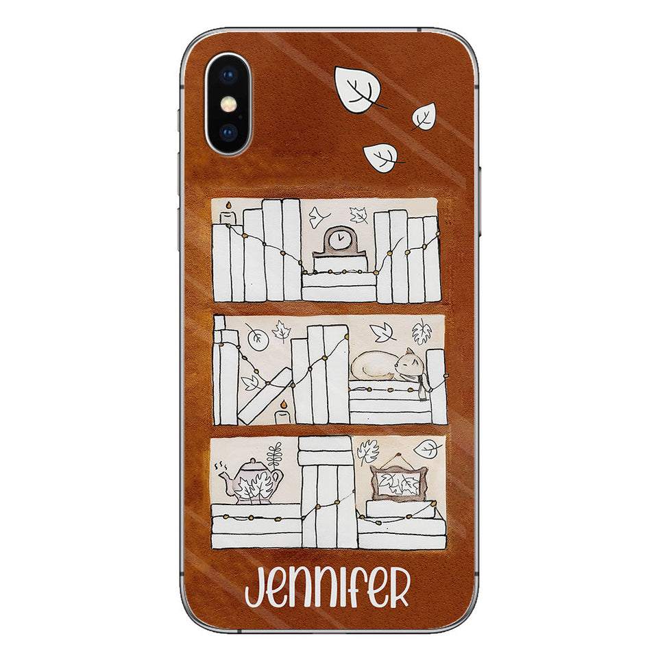 Four Seasons Reading Tracker - Personalized Book Phone Case