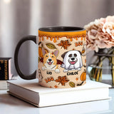 Boo - Personalized Dog Accent Mug
