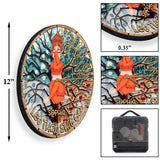 Let That Shit Go - Personalized Yoga Wall Clock