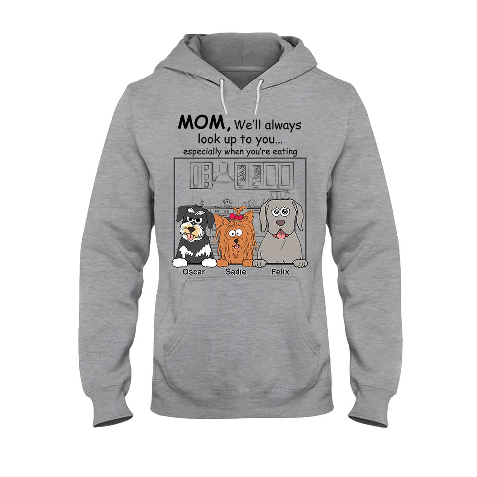 I'll Always Look Up To You - Personalized Dog T-shirt And Hoodie