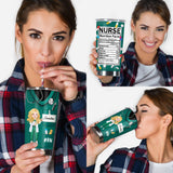 Nurse Nutrition Facts - Personalized Nurse Tumbler