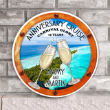 Love Cruising - Personalized Cruising Round Wood Sign