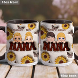 Best Grandma/Nana/Mimi Ever - Gift for grandma - Personalized Accent Mug