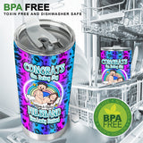 Congrats On Being My Husband - gift for boyfriend, girlfriend - Personalized Tumbler