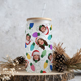 Besties Forever - Gift for friend - Personalized Can Glass