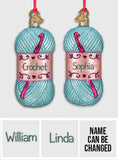 Love Crochet - Personalized Crocheting Ornament