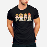 Vintage Map Title - Personalized Father T-shirt & Hoodie