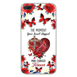 The Moment Your Heart Stopped - Personalized Memorial Phone Case
