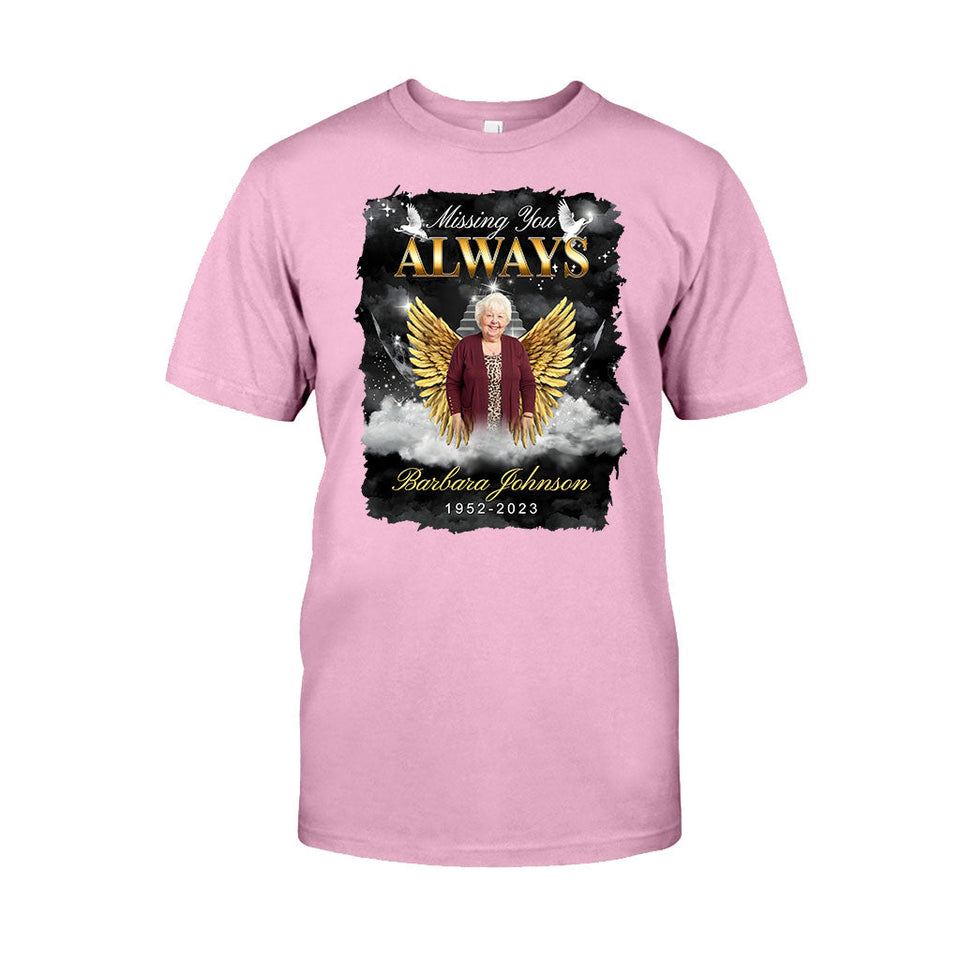 Toujours dans mon cœur - T-shirt et sweat à capuche commémoratifs personnalisés