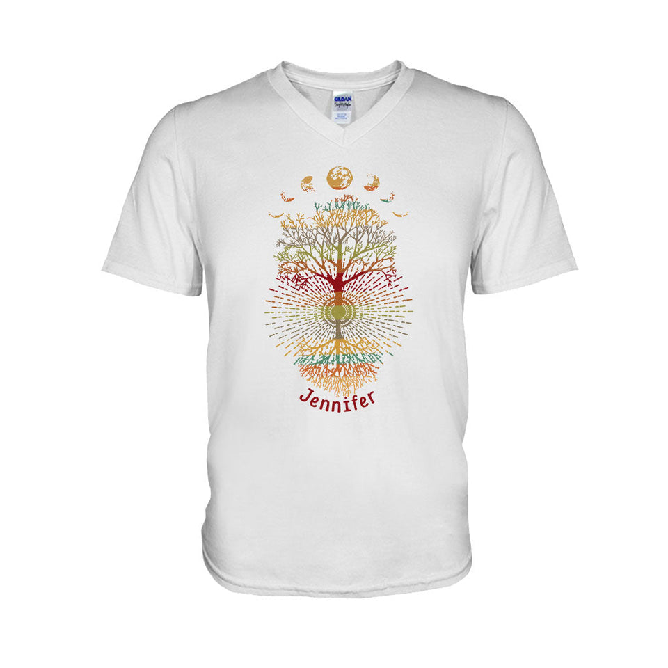 Yoga Tree - Personalized Yoga T-shirt And Hoodie