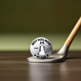 Best Dog Dad By Par - Personalized Golf Ball