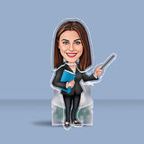 Funny Photo Figure - Personalized Teacher Custom Shaking Head