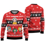 Best Grandma Ever - Personalized Grandma Ugly Sweater