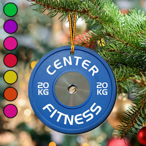 Center Fitness - Personalized Fitness Ornament