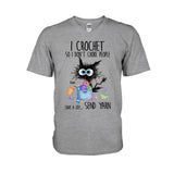 I Crochet So I Don’t Choke People - Personalized Crocheting T-shirt And Hoodie