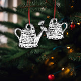 Gardening Equipment - Personalized Gardening Shaped Aluminium Ornament (Print On Both Side)