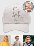 Custom Photo - Personalized Kid Embroidered Classic Cap