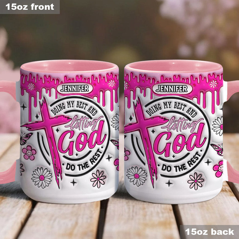 Je fais de mon mieux - Mug chrétien personnalisé