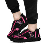 Fight Like A Girl Breast Cancer Awareness Sneakers 0622