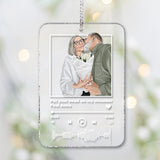 Our Favorite Song - gift for husband, wife - Personalized Transparent Ornament