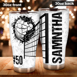 Volleyball Net - Personalized Volleyball Tumbler
