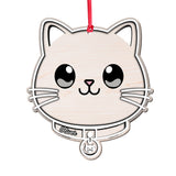 Meowy Christmas - Personalized Cat Ornament