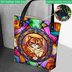 Colorful Paws - Personalized Dog Tote Bag