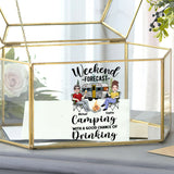 Weekend Forecast - Personalized Camping Decal Full