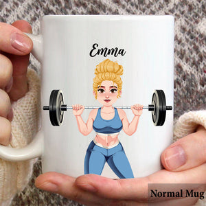 Life Is Better With Workout - Personalized Fitness Mug
