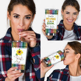 Thank For Helping Me Grow - Personalized Teacher Tumbler