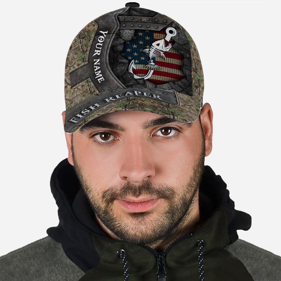 Fish Reaper - Personalized Fishing Classic Cap