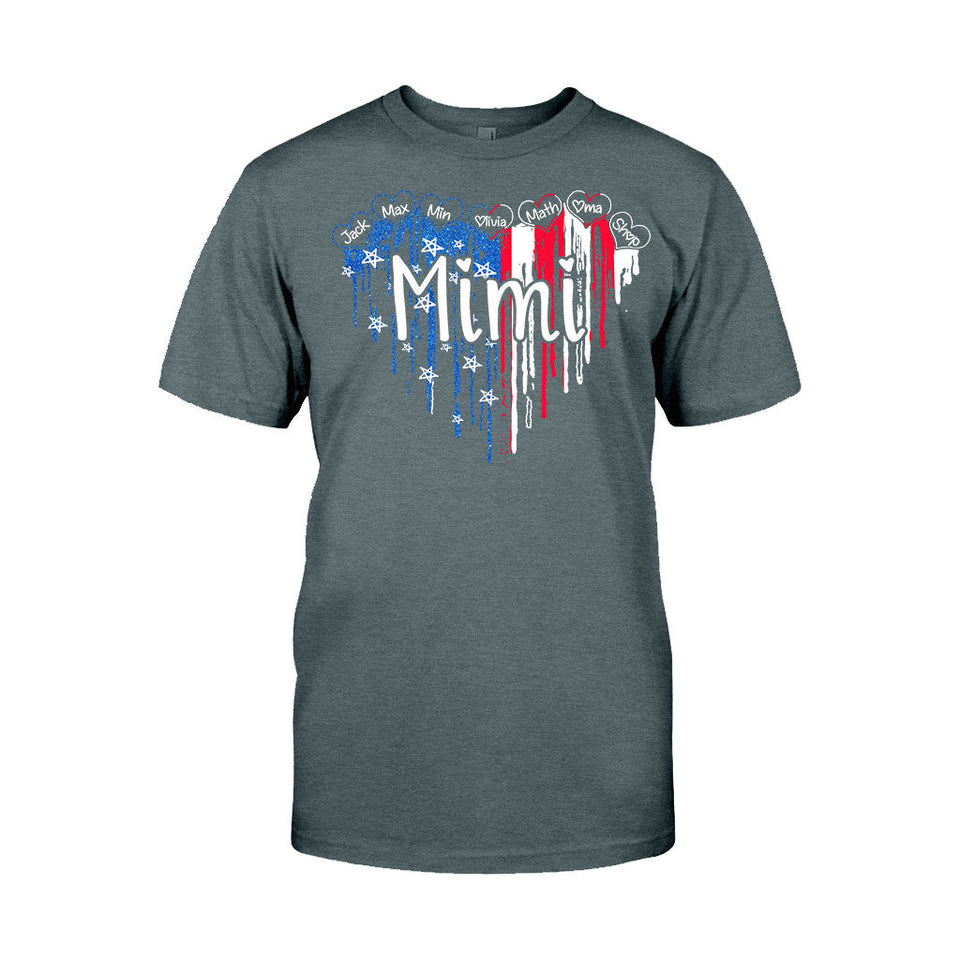 My Grandkids - Personalized Grandma T-shirt & Hoodie