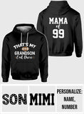 Proud Football Mom, Grandma - Football gift for mom, grandma, wife, her - Personalized All Over Shirt