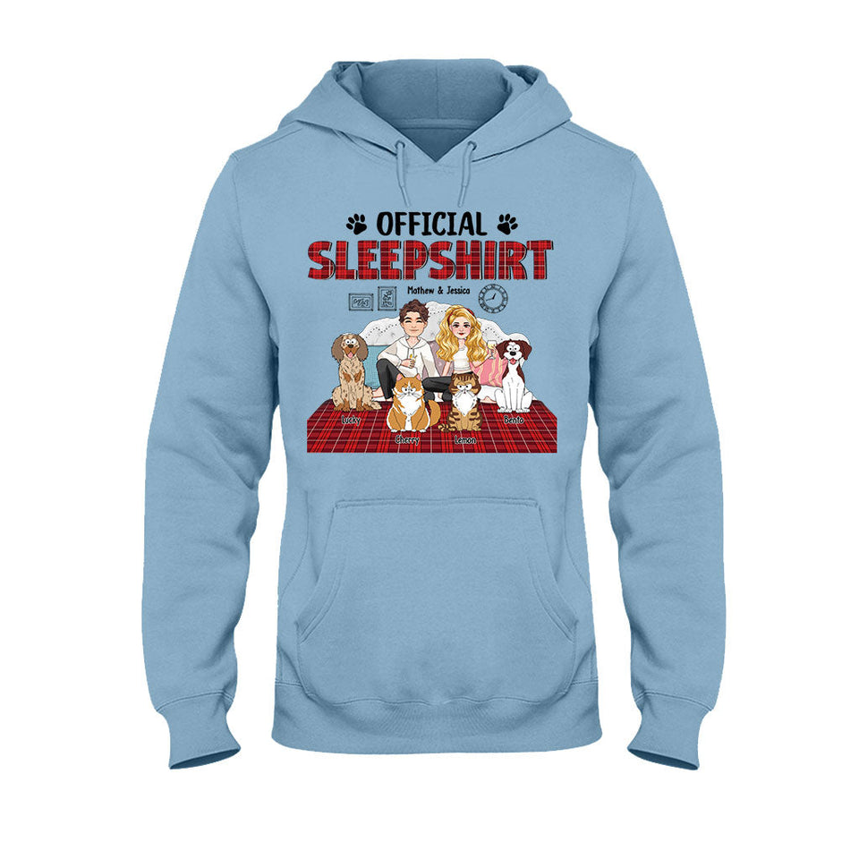 Official Sleepshirt - Personalized Dog T-shirt And Hoodie