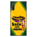 Teach Love Inspire - Personalized Teacher Phone Case