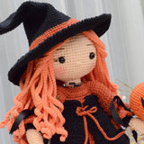 Witch Doll - Witch Hand Knitted Doll