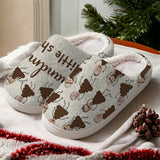 Grandma's Little Shits - Gift for grandma - Personalized Slippers