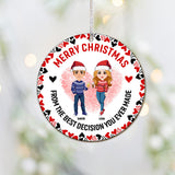 You Are My Favorite Everything - Personalized Couple Ornament