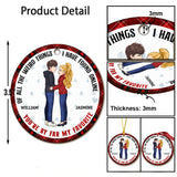 You Are My Favorite - Personalized Couple Ornament
