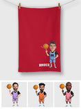 Sporty Towel - Personalized Basketball Towel