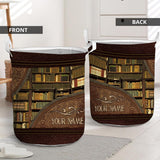 Library - Personalized Librarian Storage Basket