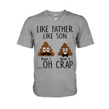 Like Mother Like Daughter - Gift for mom, daughter, dad, son - Personalized T-shirt And Hoodie