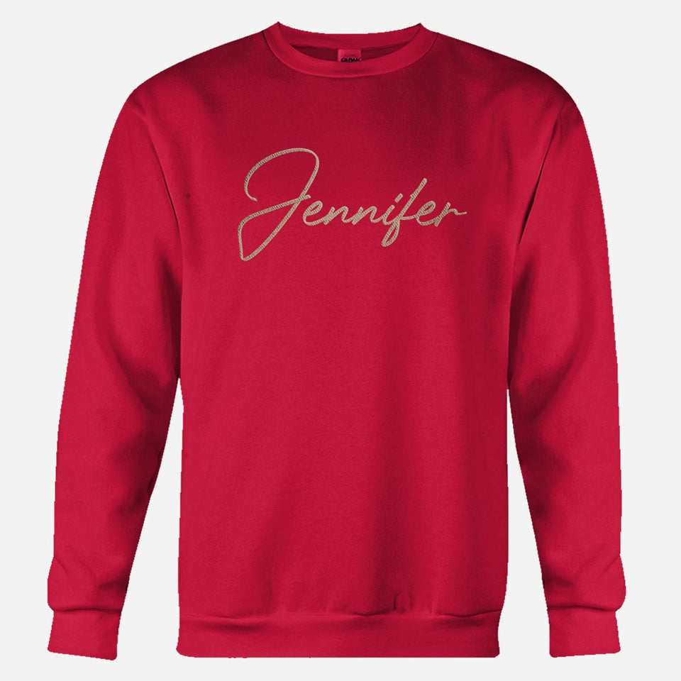 Custom Name - Personalized Mother Embroidered Sweater